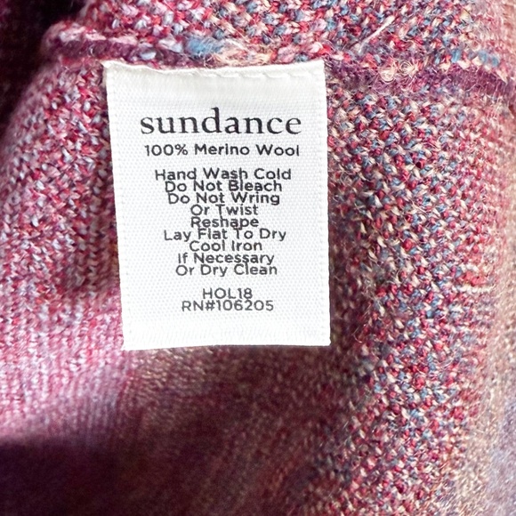 Sundance Merino Wool Floral Longline Cardigans Size Small - Picture 4 of 5